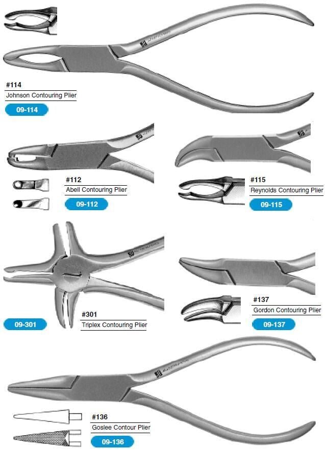 Contouring Plier, J Instrument, Prestige Dental Products